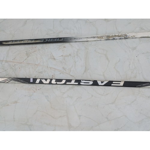 256 - A Pair of Hockey Sticks, One RBK and One Easton - Carbon fibre