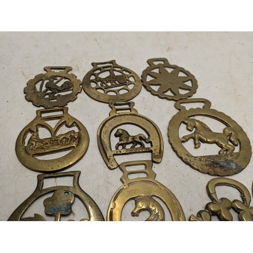 890 - A Selection of Vintage Horse Brasses