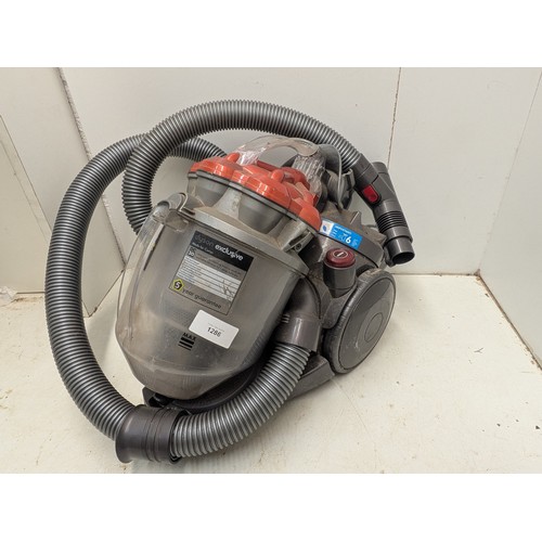 1286 - A Dyson DC20 Corded Vacuum Cleaner - Powers on