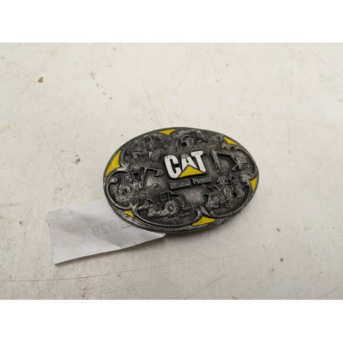 2115 - An Official CAT Belt Buckle