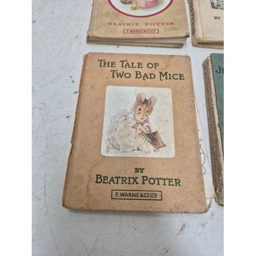 246 - Vintage Beatrix Potter (F Warn & Co Ltd) children's books, four in total