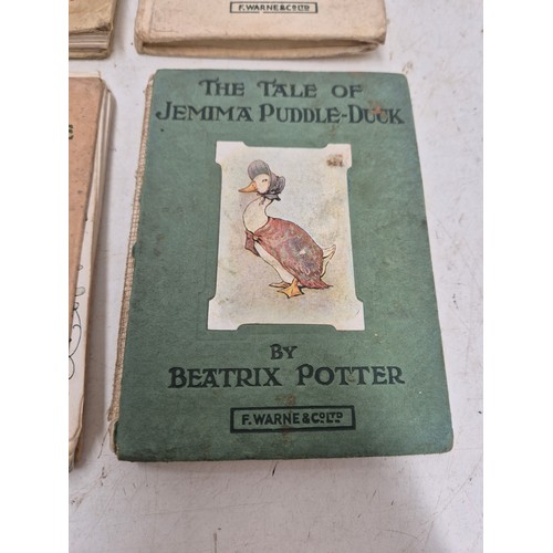 246 - Vintage Beatrix Potter (F Warn & Co Ltd) children's books, four in total