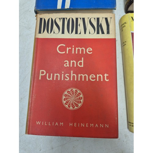 37 - A Selection of Crime books - Gilbert Frankau experiments in crime, Dostoevsky crime and punishment a... 