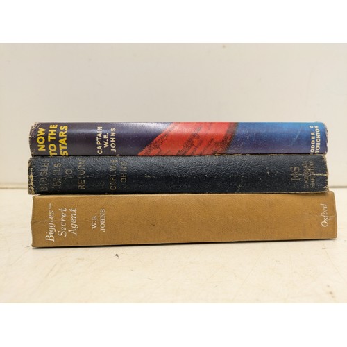 5 - Now To The Stars - First Edition By Captain W E Johns.  Excellent Condition With original Dust Jacke... 