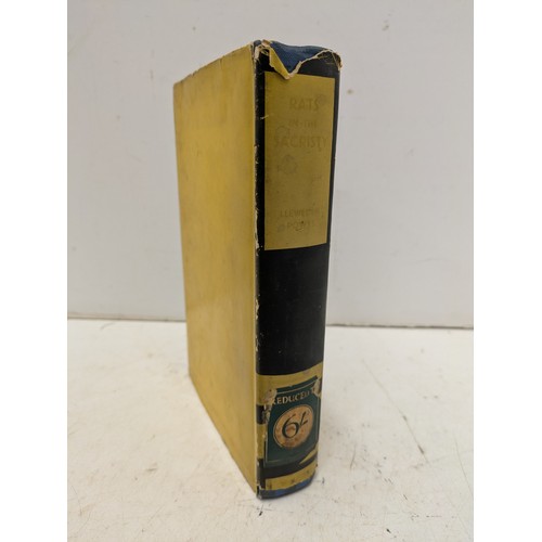 3 - Rats in the Sacristy - Llewellyn Powys.  1st Edition 1937 With Dust Jacket.  Very good condition.  J... 