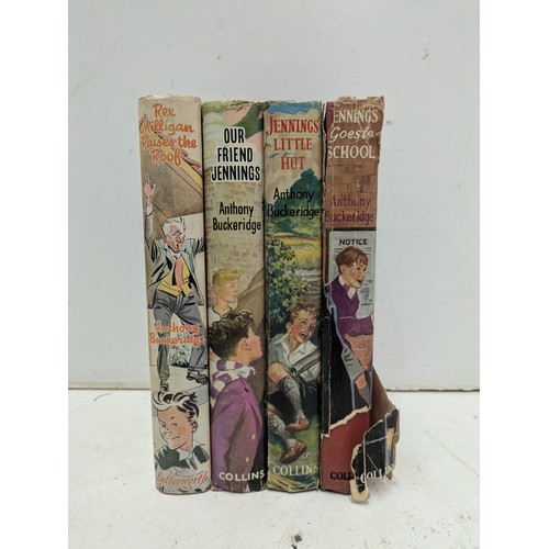 10 - Our Friend Jennings - First Edition with dust jacket, Jennings Goes To School - First edition with d... 