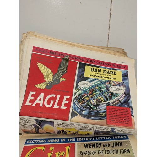 272 - The eagle comics, a near-complete run from the 1950s