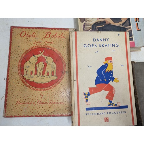 8 - A collection of vintage children's books to include books by Leonard Roggeveen Bernard & Elinor Darw... 