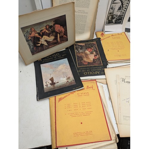 59 - A Selection of Victorian and later music sheets (some signed), along with a selection of books