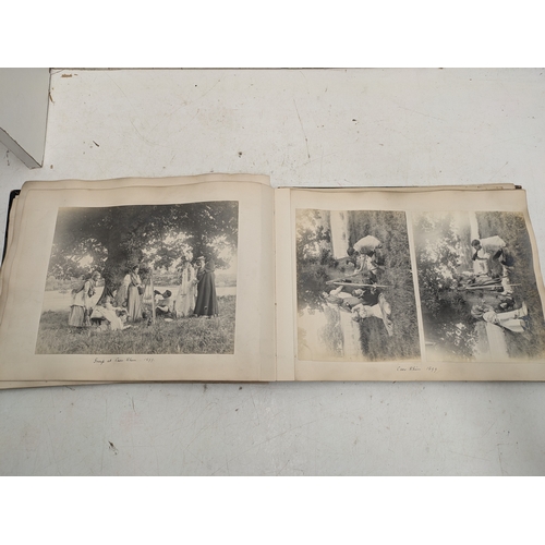 276 - A Victorian Scottish album - Sir John Bloomfield's Castle and family photographs circa 18702-1900