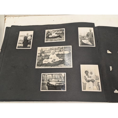 277 - Interesting group wartime photographs , together with a tourist postcard album of Egypt, and an albu... 