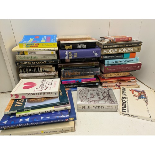 292 - A group of modern books on cookery, history, novels, Etc