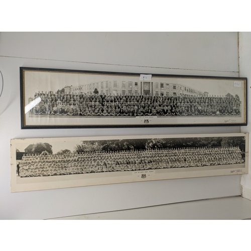 64 - Two extra long school photos of the city of bath school 1951 for boys and city of bath school for gi... 