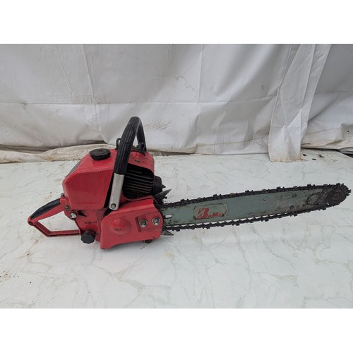 221 - A bohai model 6014 petrol chainsaw