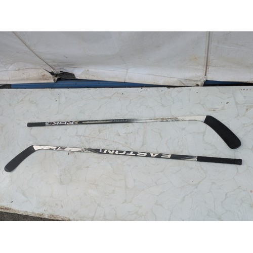 4 - A Pair of Hockey Sticks, One RBK and One Easton - Carbon fibre