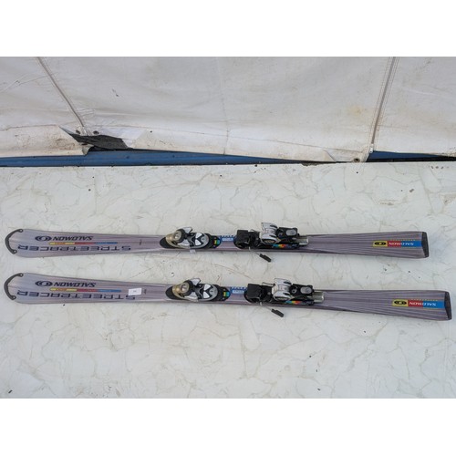 5 - A Pair of Salomon Street Racer Skis