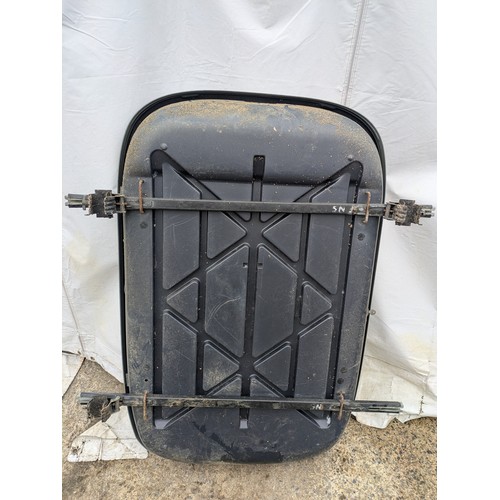 22 - A vehicle top box