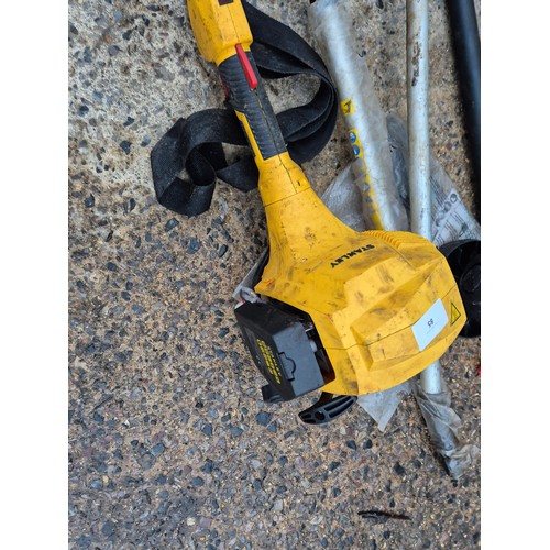 85 - A Stanley petrol multi tool with various attachments