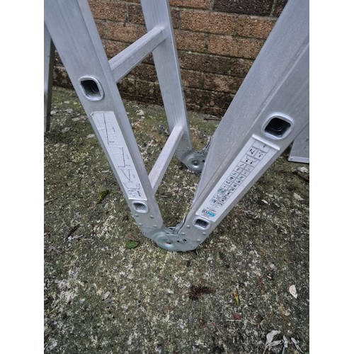 76 - A multi purpose folding ladder with platform