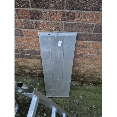 76 - A multi purpose folding ladder with platform