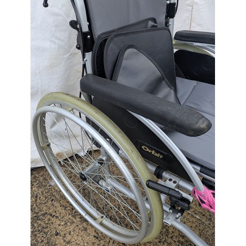 50 - A Roma medical collapsible wheelchair