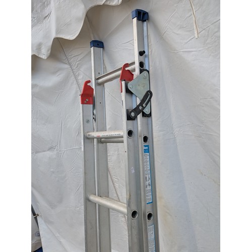 45 - A 2 tier extending ladder