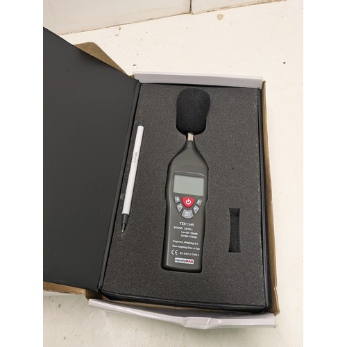 1276 - An alphatech model tek1345 mini sound level metre