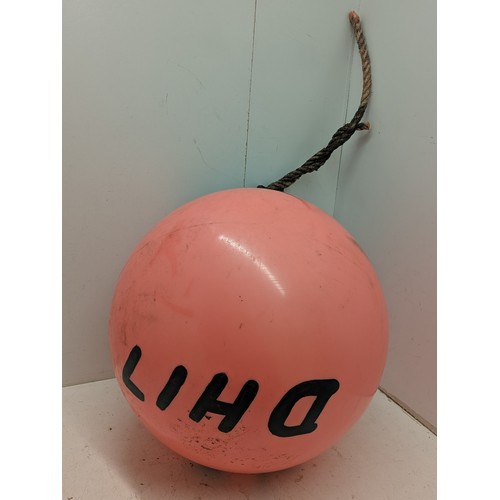 12 - A water bouy made by polyform of Norway