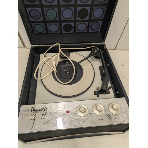 1258 - A retro dansette berumda record player