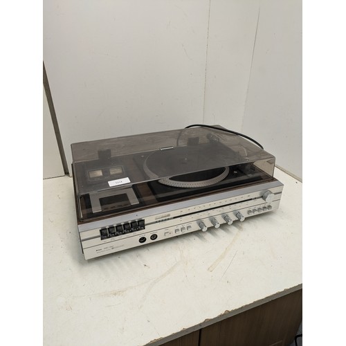 1214 - A Retro Prinz SMC 13D Stereo music centre - record, cassette and radio