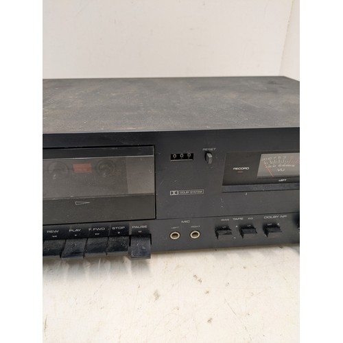 1206 - A retro Yamaha TC-320B Natural sound cassette deck player recorder hifi separate