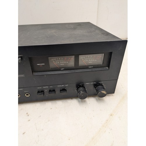 1206 - A retro Yamaha TC-320B Natural sound cassette deck player recorder hifi separate