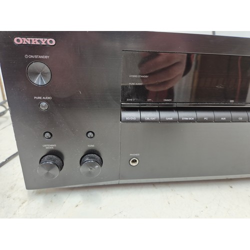 1209 - An ONKYO AV receiver TX-NR575E hi fi separate