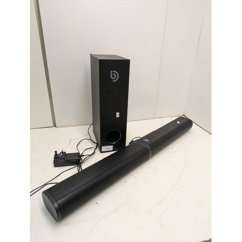 1263 - A bomaker tapio 3 2.1 channel soundbar and subwoofer