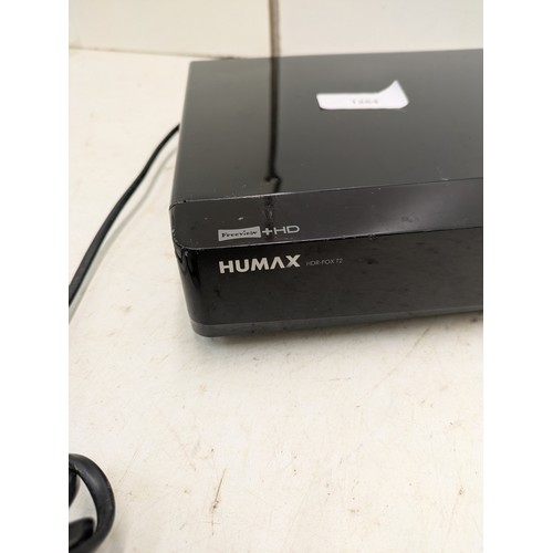 1264 - A humax hdr-fox t2 freeview recorder