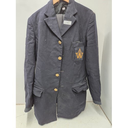 892 - A W.D&H.O Wills smoking jacket uniform from a Bristol cigarette company