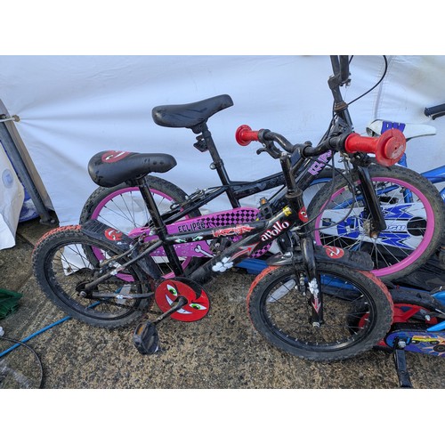 56 - Selection of children's bikes