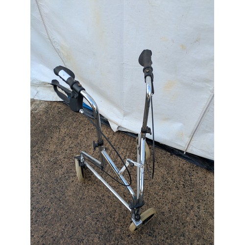 59 - Chrome walking frame