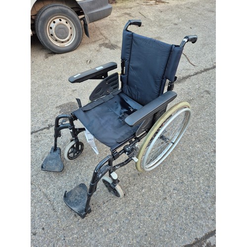 112 - An action 2 folding wheelchair