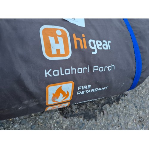 102 - A Hi Gear Kalahari tent with porch and outer tent