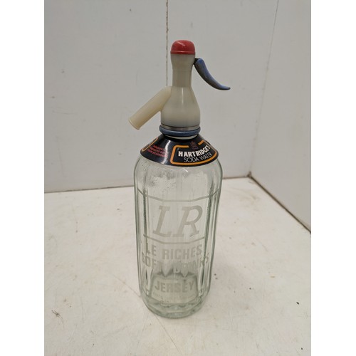 1006 - A vintage LR Le Riches Seltzer bottle