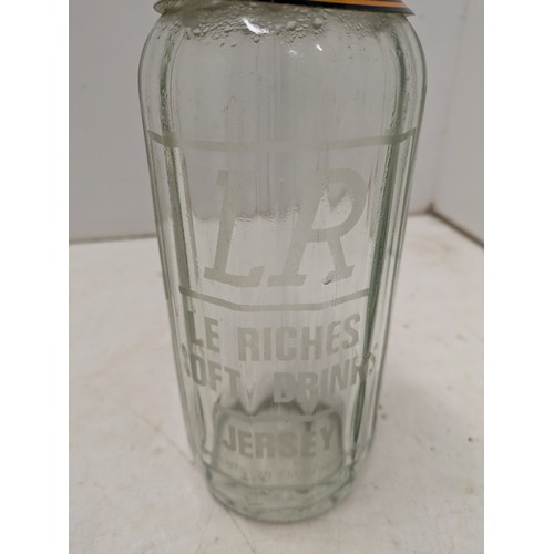 1006 - A vintage LR Le Riches Seltzer bottle