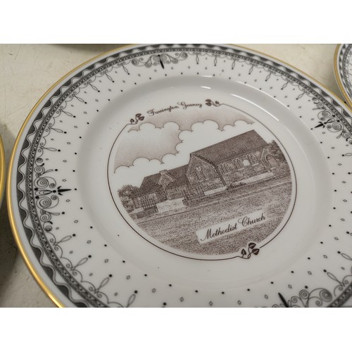 1046 - A set of 4 Farrington Gurney limited edition plates by Decor Art Collections ltd