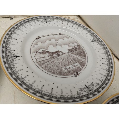 1046 - A set of 4 Farrington Gurney limited edition plates by Decor Art Collections ltd