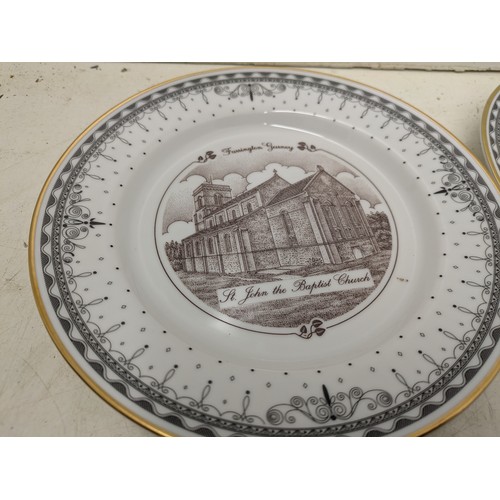 1046 - A set of 4 Farrington Gurney limited edition plates by Decor Art Collections ltd