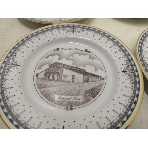 1046 - A set of 4 Farrington Gurney limited edition plates by Decor Art Collections ltd