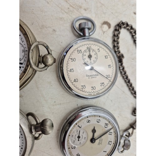 1034 - A selection of pocket watches including smiths and Ingersoll