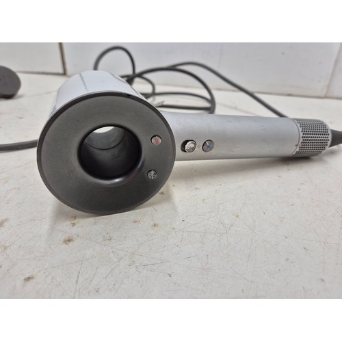 1462 - A Dyson HD01220 hairdryer in white - working