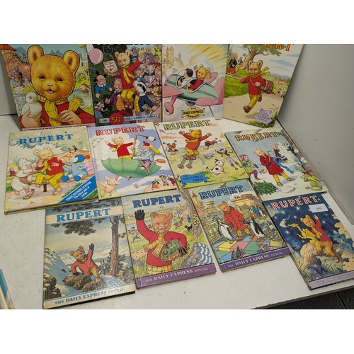 2032 - A selection of 15 Rupert bear books