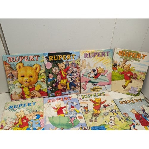 2032 - A selection of 15 Rupert bear books